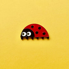 Load image into Gallery viewer, Ladybird Brooch - PRE-ORDER