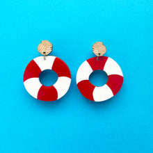 Load image into Gallery viewer, Life Belt Earrings