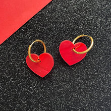 Load image into Gallery viewer, Mini Hearts on Hoops