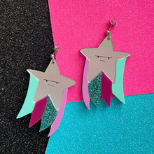 Load image into Gallery viewer, Grumpy Shooting Star Earrings - PRE ORDER