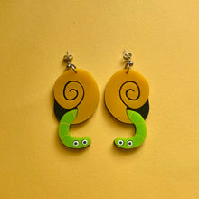 Load image into Gallery viewer, Peek-a-boo Worms earrings - PRE-ORDER