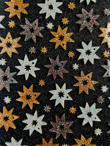 Burst Cut Out Earrings