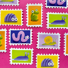 Load image into Gallery viewer, Bug Stamp Stickers
