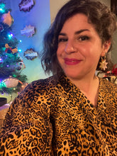 Load image into Gallery viewer, Star-Crossed Earrings - Mother of Pearl &amp; Gold Mirror