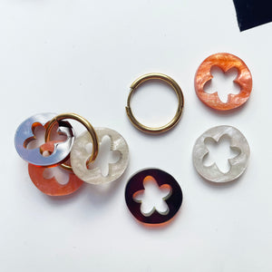 Flower Scrap Earring Sets