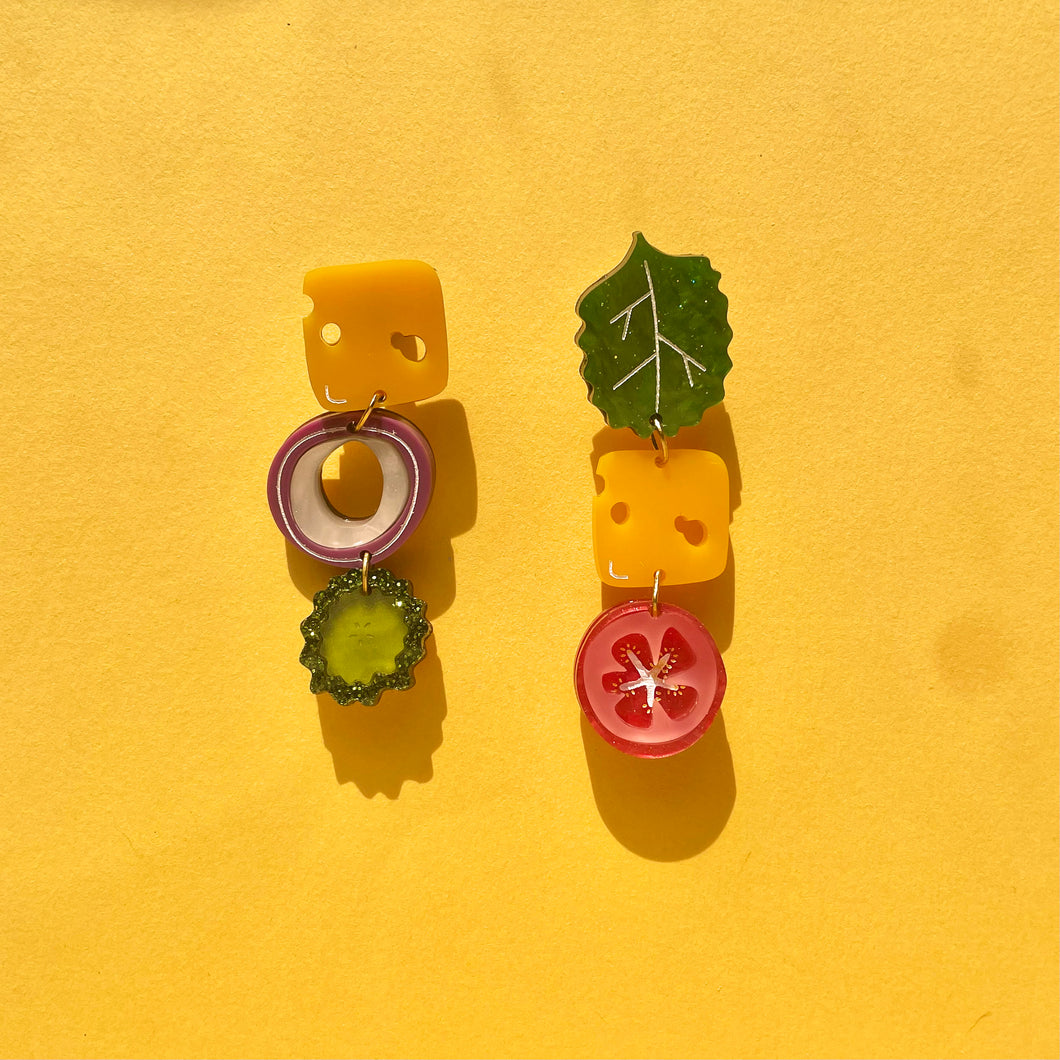 Extra Toppings Statement Earrings