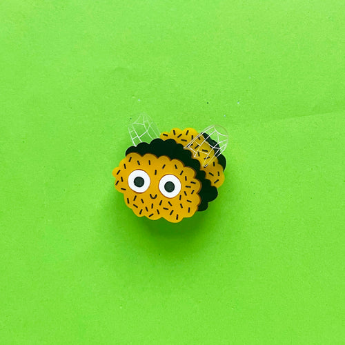 Bumblebee Pendant or Brooch