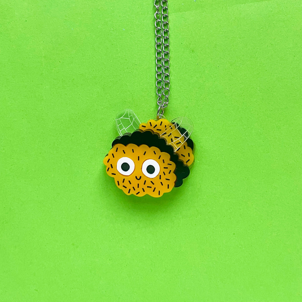 Bumblebee Pendant or Brooch