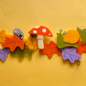 Hungry Woodlouse brooch