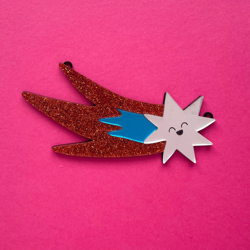 Happy Comet Statement Necklace SAMPLE
