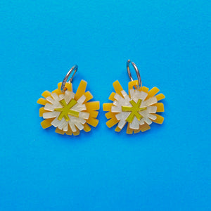 Dandelion earrings