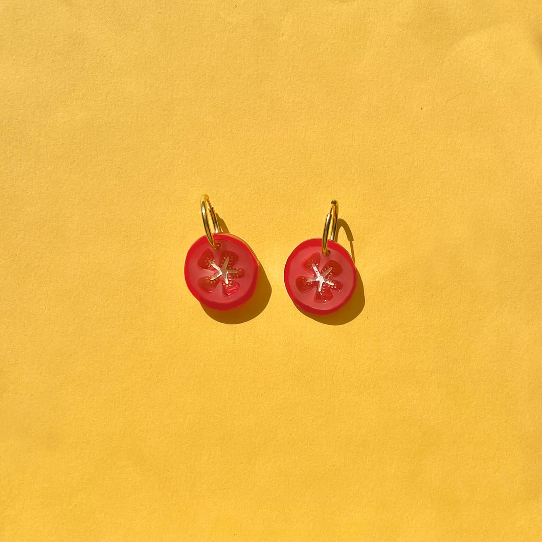 Extra Toppings Hoop Earrings