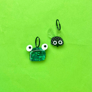 Frog & Fly Earrings