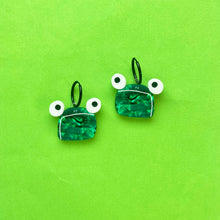 Load image into Gallery viewer, Frog &amp; Fly Earrings