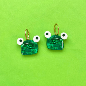Frog & Fly Earrings