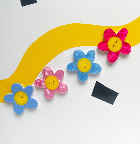 Spring Blossom Daisy Brooches - PRE ORDER
