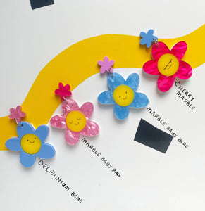 Spring Blossom Daisy Earrings