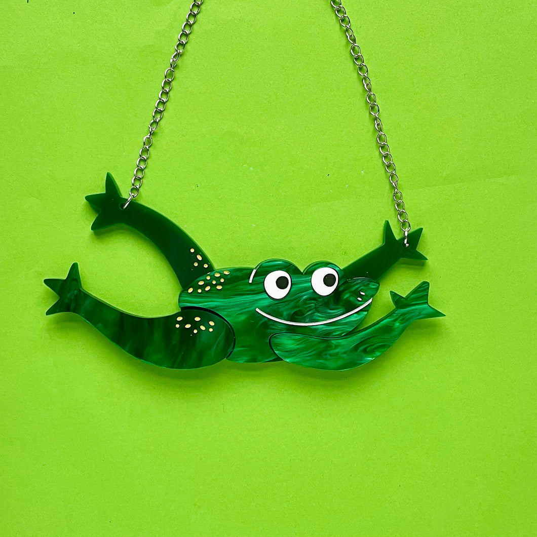 Leap Frog Necklace