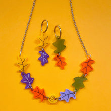 Load image into Gallery viewer, Oak Leaf Double Dangles