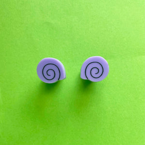 Snail Shell Stud Earrings - PRE-ORDER