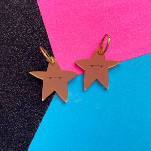 Grumpy Star Dangles