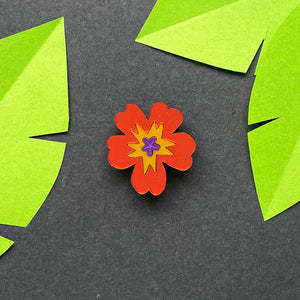 Flower Brooches and Hair Grips