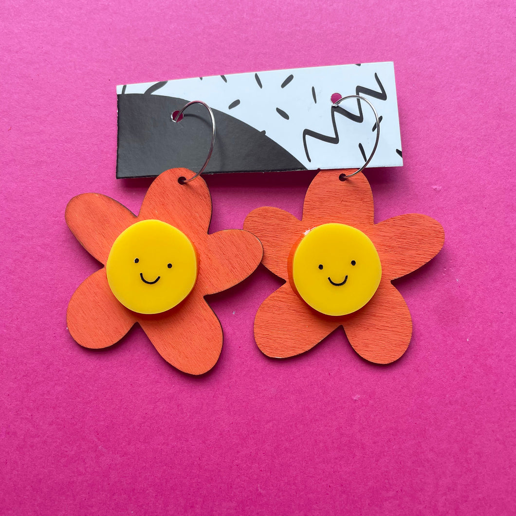 Daisy Earrings - SAMPLE