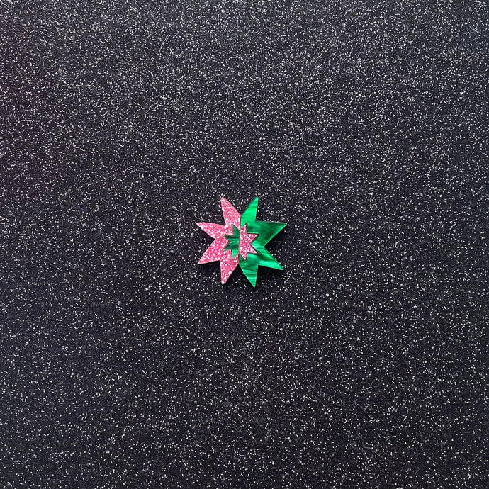 Star-Crossed Brooch or Pendant