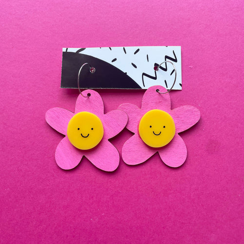 Daisy Earrings - SAMPLE