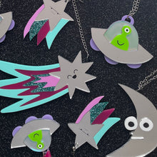 Load image into Gallery viewer, Happy Comet Statement Necklace