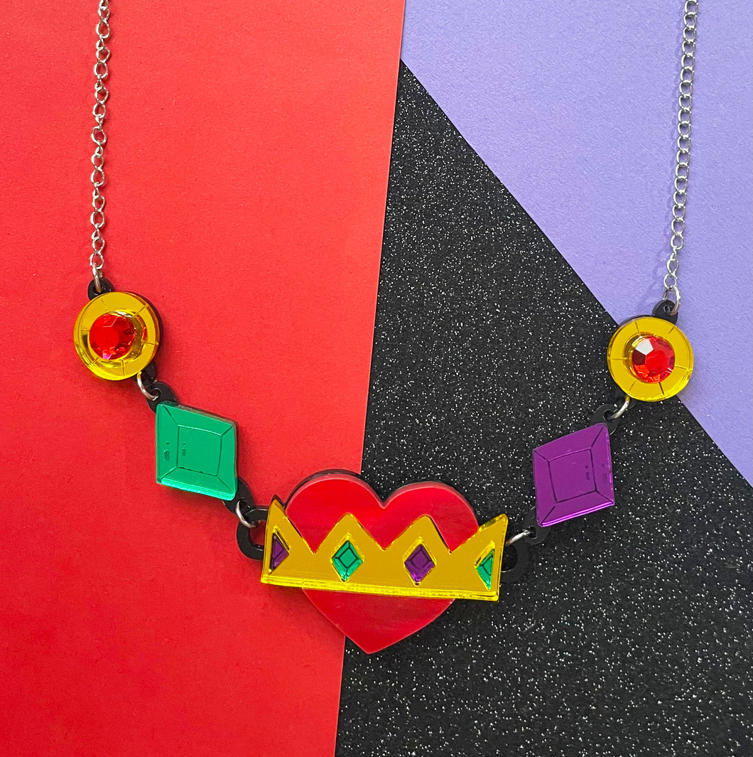Queen of Hearts Statement Necklace