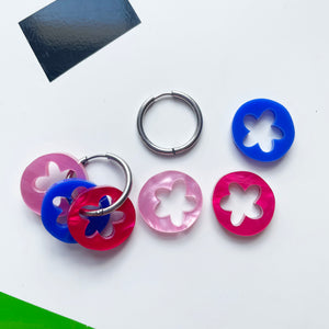 Flower Scrap Earring Sets