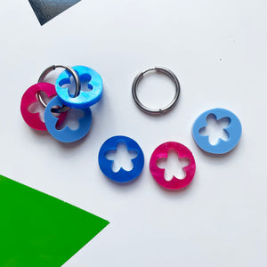 Flower Scrap Earring Sets
