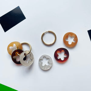 Flower Scrap Earring Sets
