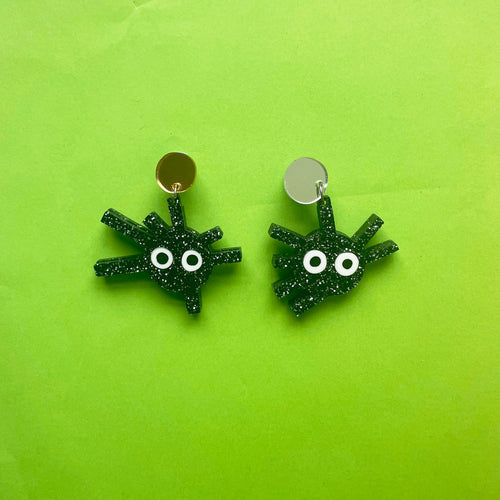 Mis-matched Spidey Earrings