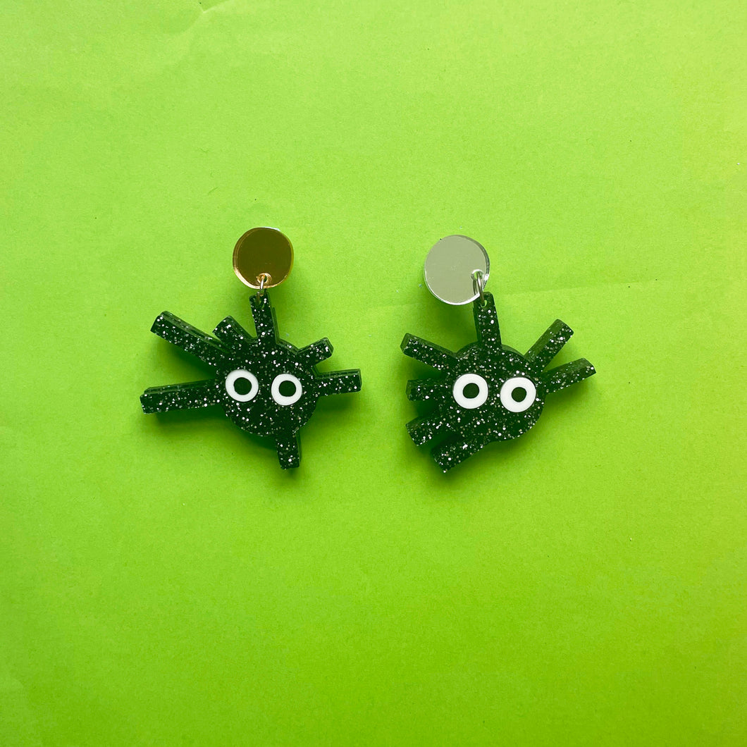 Mis-matched Spidey Earrings
