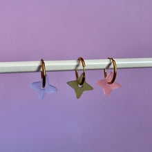 Load image into Gallery viewer, Mini Star on Hoops - Frost