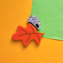 Load image into Gallery viewer, Hungry Woodlouse brooch