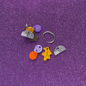 Forest Floor Earring Charm set