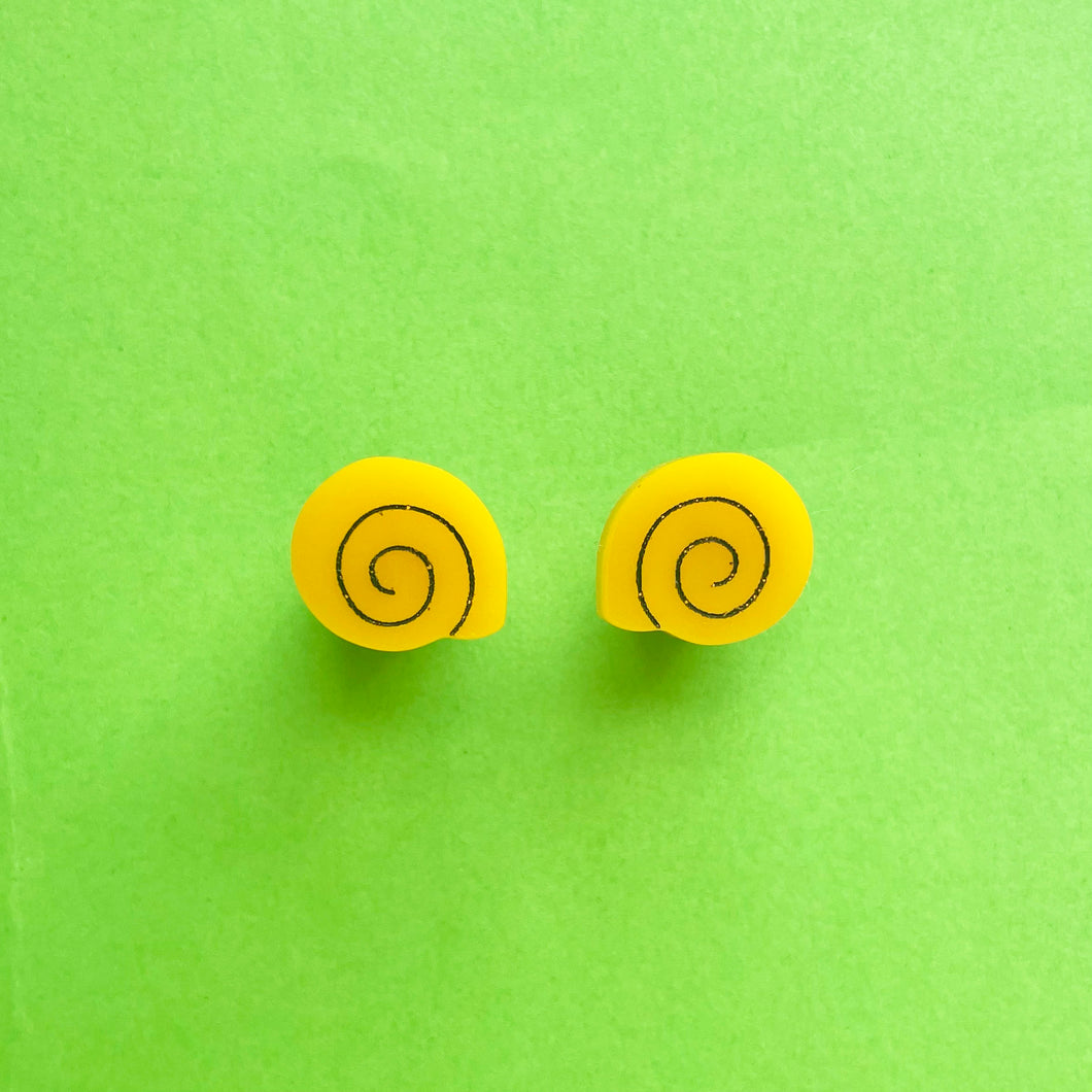 Snail Shell Stud Earrings - PRE-ORDER