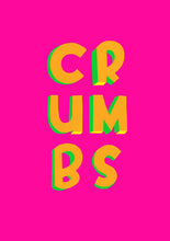 Load image into Gallery viewer, CRUMBS Tea Towel