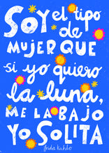 Load image into Gallery viewer, Frida Kahlo La Luna - digital illustration - unframed giclee print