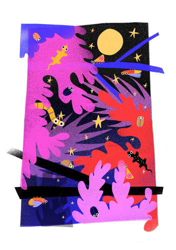 Night Bugs - Giclee Print