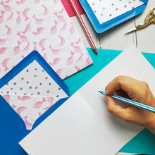 Load image into Gallery viewer, Shrimp wrapping paper and gift tags