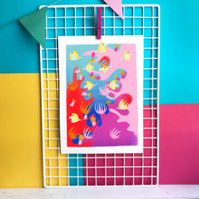 Load image into Gallery viewer, Rainbow Reef - digital illustration - unframed giclee print