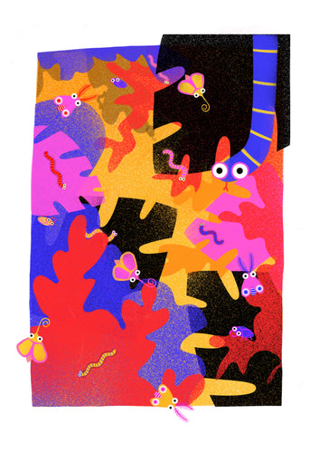 Day Bugs - Giclee Print