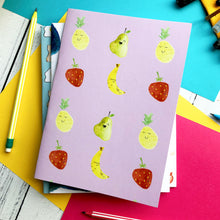 Load image into Gallery viewer, Fruit Cocktail A5 Unlined Notebook