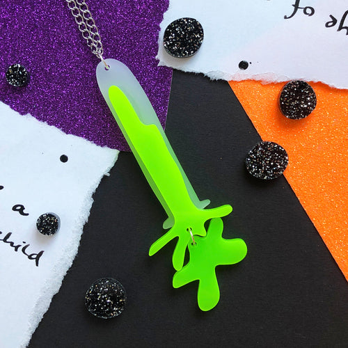 Newt Juice Potion Bottle Pendant