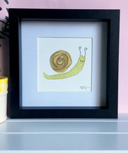 Load image into Gallery viewer, Snail Illustration unframed mini-print