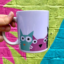 Load image into Gallery viewer, Weird Cats glossy mug